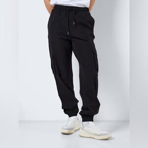 Noisy May Black Cargo Pants
